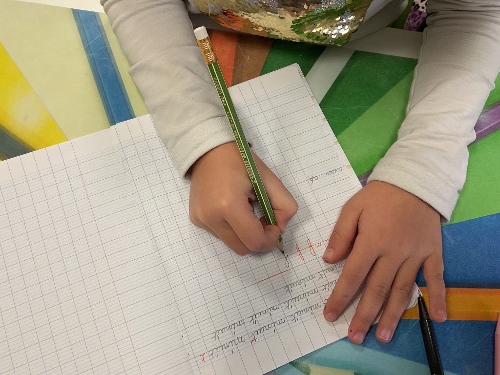 photo seance SandrinePiffet. J’écris bien