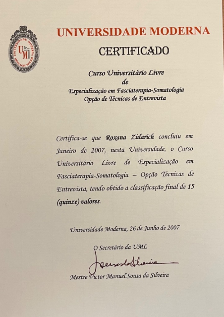 photo activite Roxana ZIDARICH