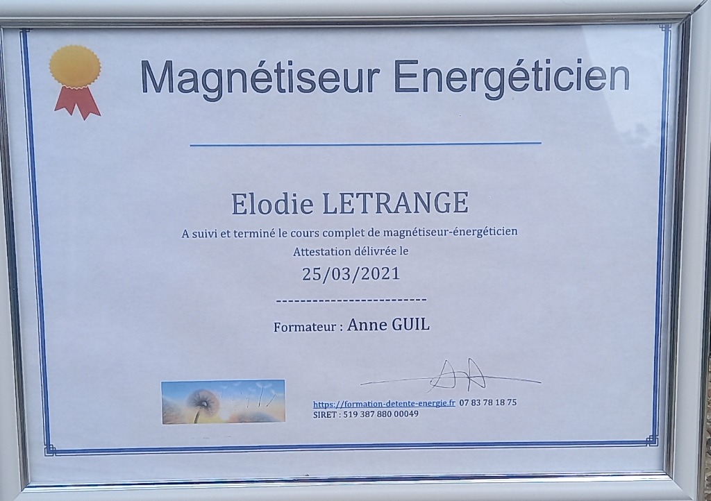 photo diplome Elodie Letrange (Elaudela)