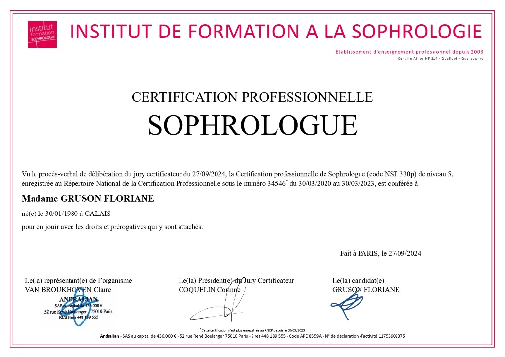 photo diplome Floriane DELIYANNIS GRUSON