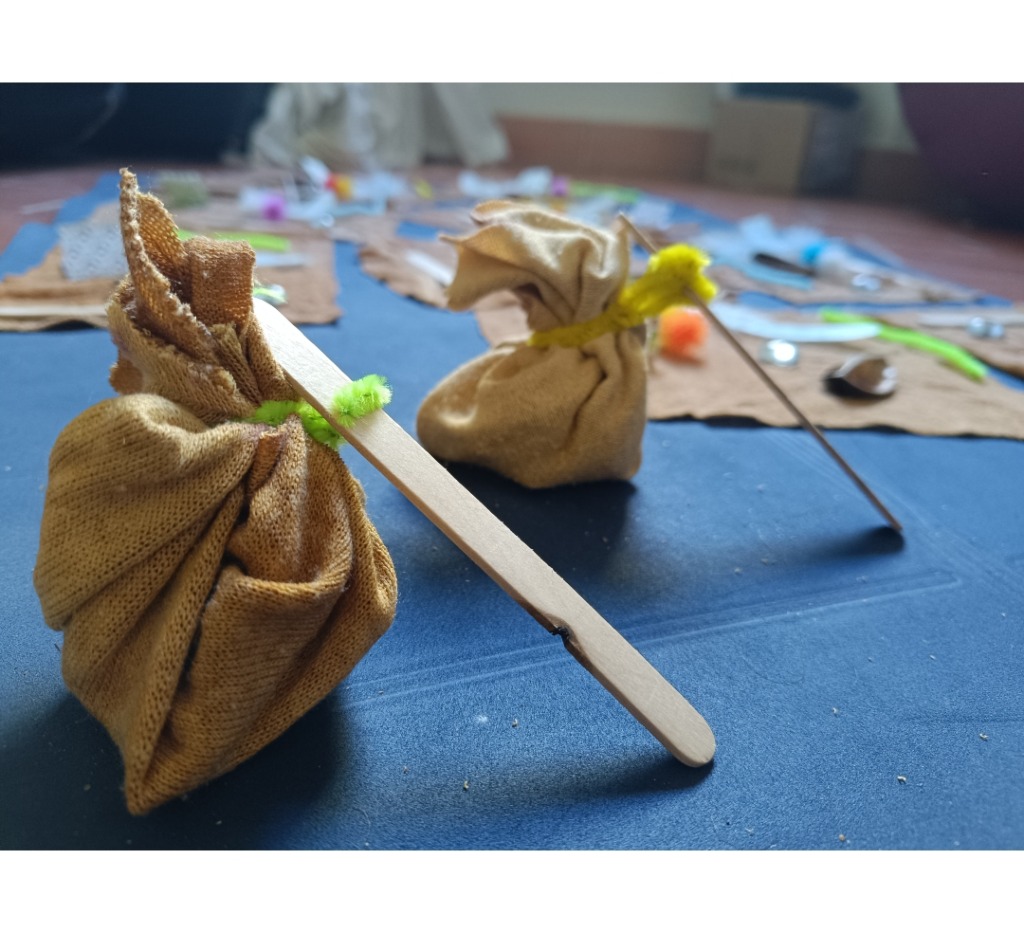 photo seance Justine Boulard - Art-thérapeute 