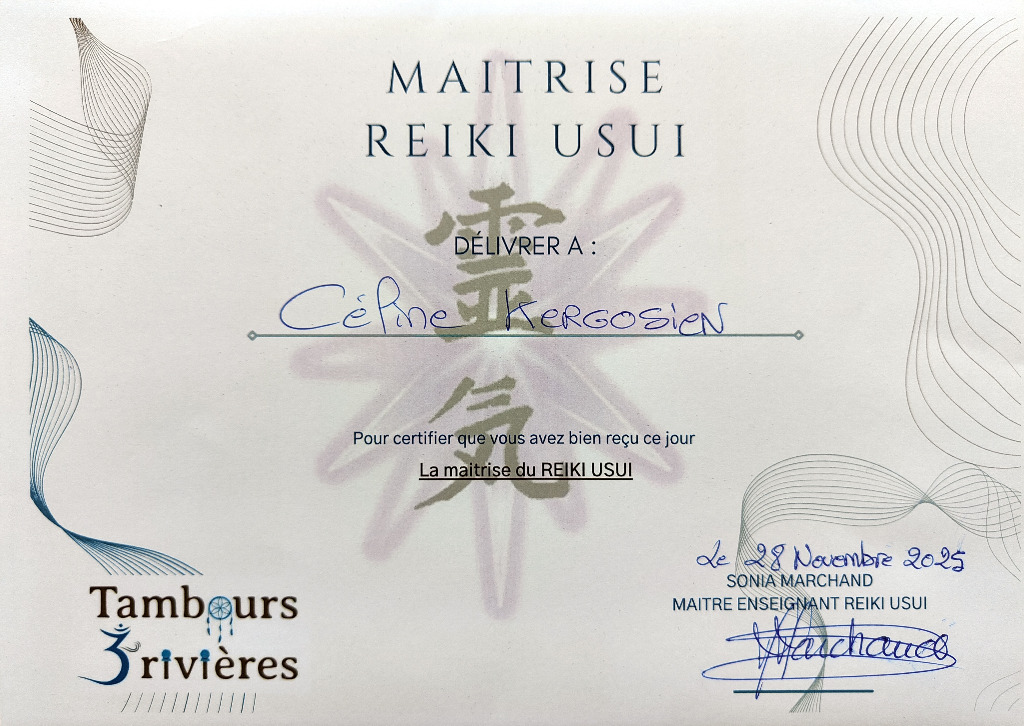 photo diplome L’Arche de Gaia