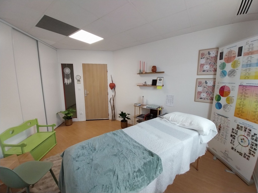 photo cabinet Elodie JACOB Kinésiologue (certifiée EKMA)