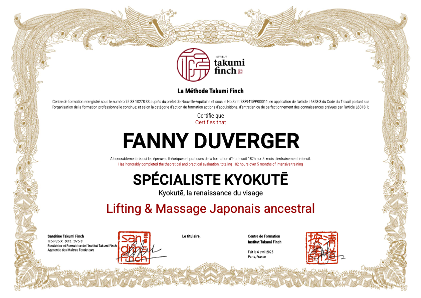 photo diplome Epigeny- Cabinet de soins holistiques 