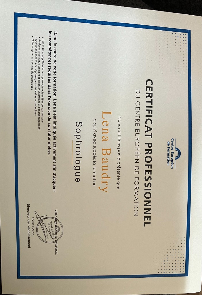 photo diplome Noésens 