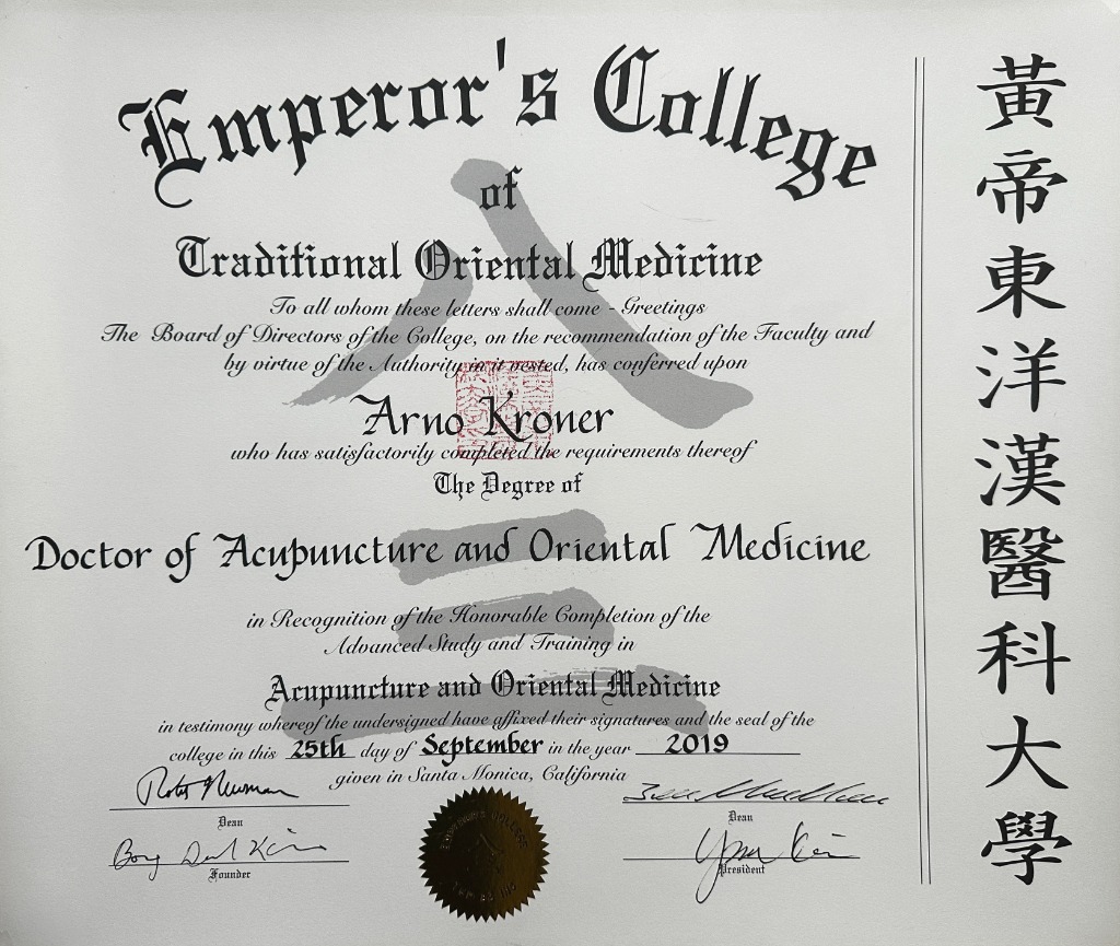 photo diplome Arnaud Kroner