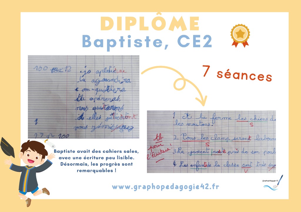photo seance  Graphopédagogie 42