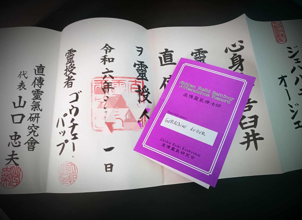 photo diplome Asso I-KI-GAÏ