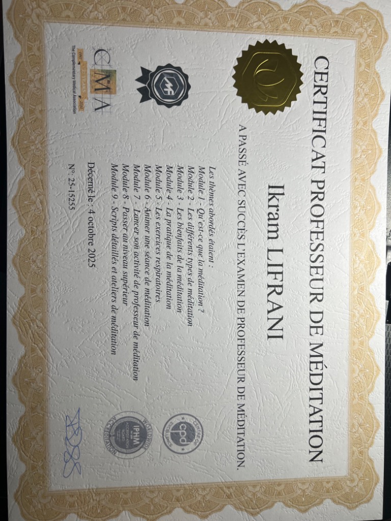 photo activite Ikram LIFRANI