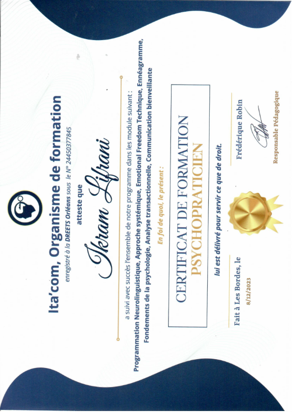 photo diplome Ikram LIFRANI