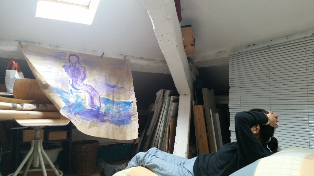 photo seance Cécile Orsoni art-thérapeute