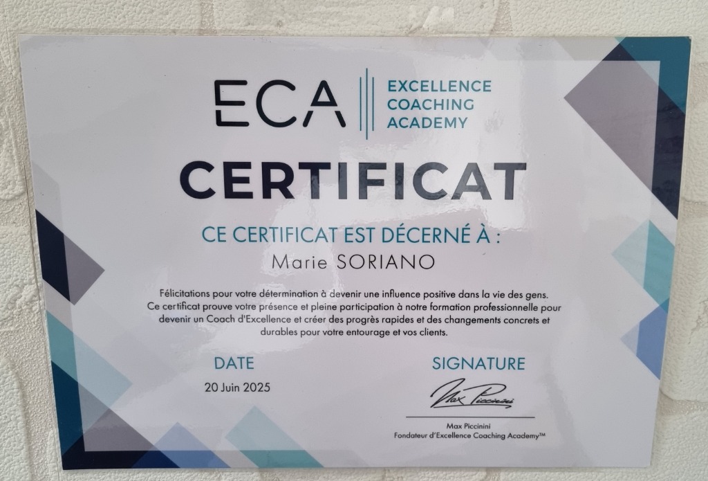 photo diplome Wake up & Shine (Marie Soriano)