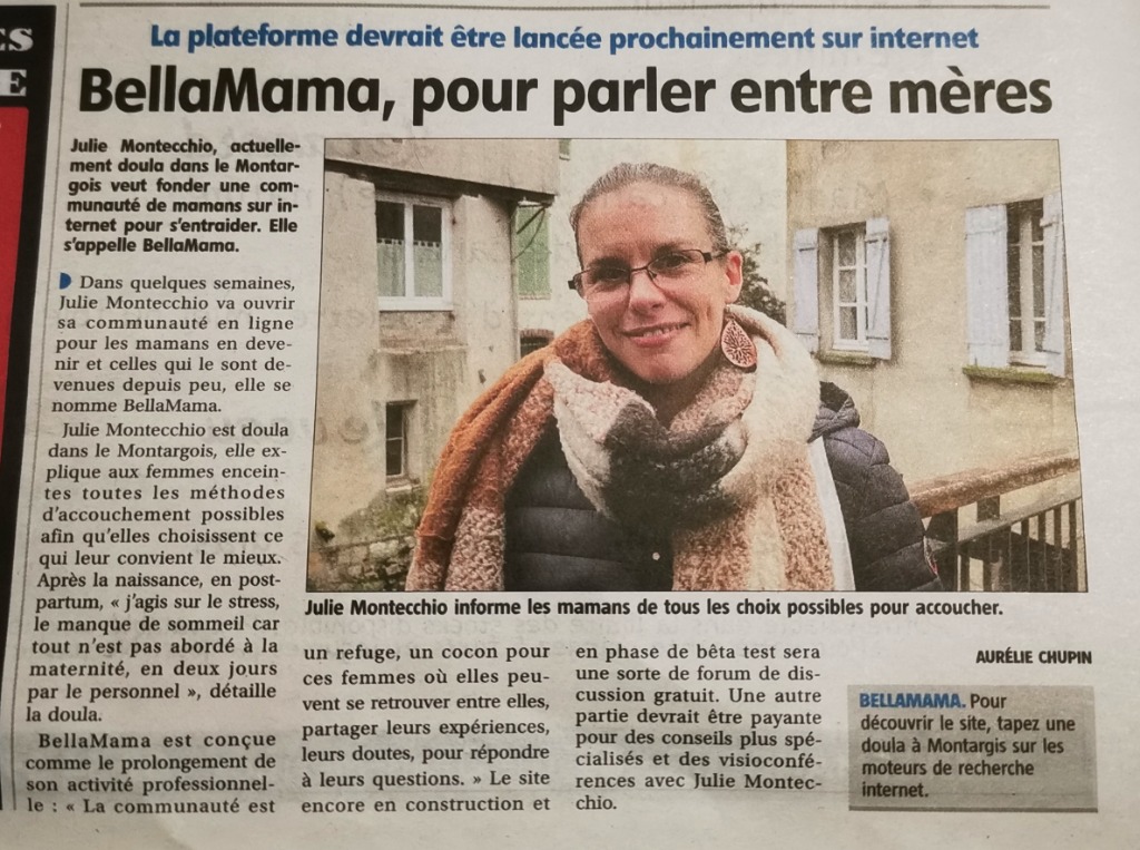 photo activite Une doula à Montargis – HypnoNatal® & Doula