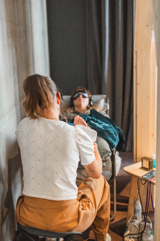 photo seance Moon Réflexologie