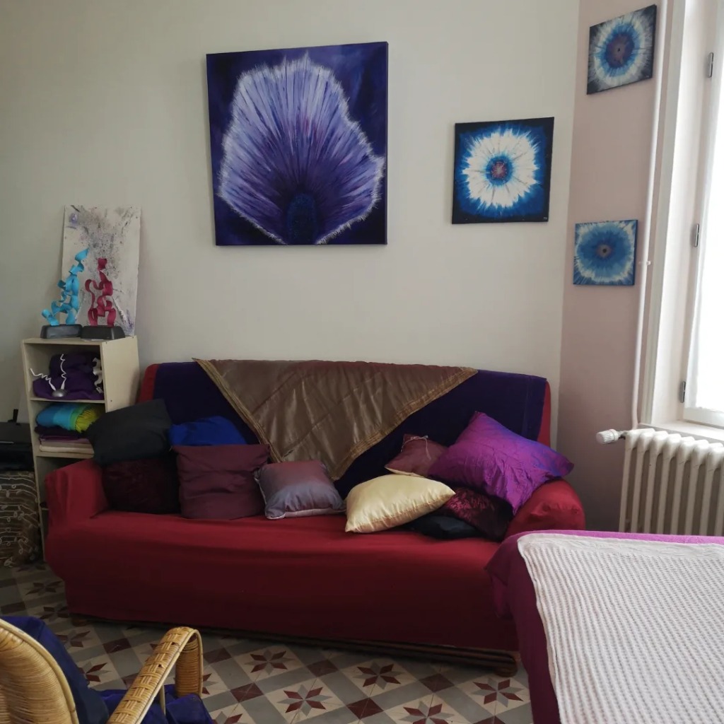 photo seance Murielle H Energéticienne