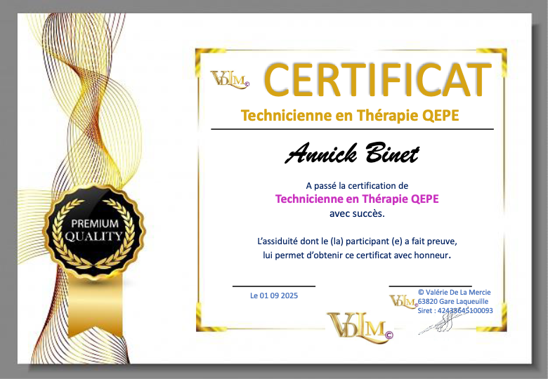 photo diplome Annick Binet