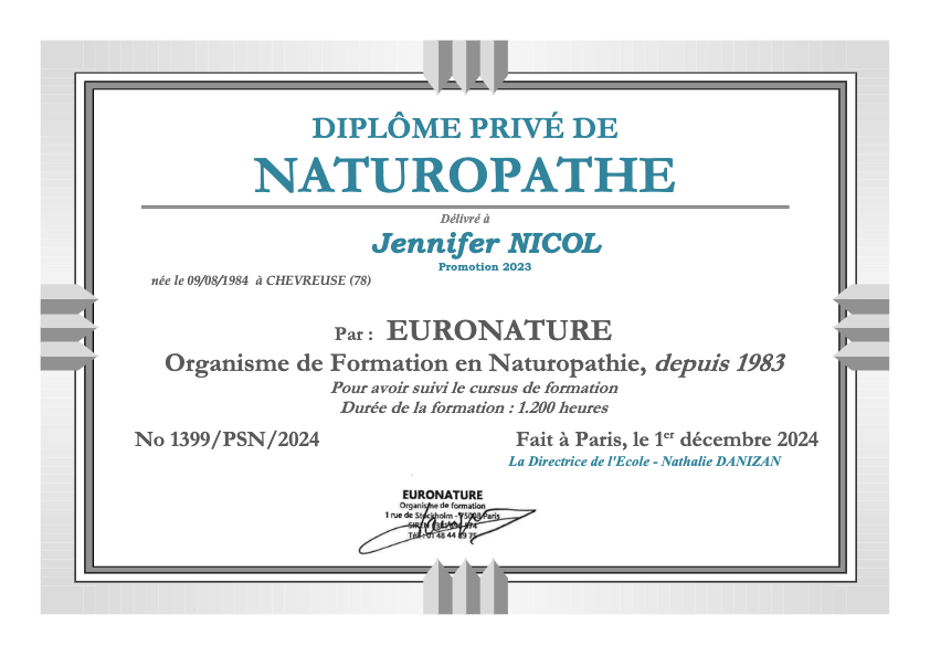photo diplome Nicol Jennifer