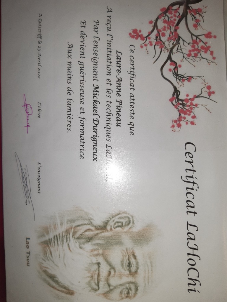 photo diplome Laure-Anne Pineau