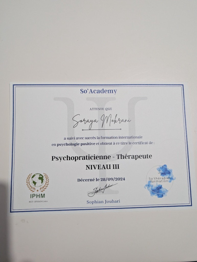 photo diplome Soraya