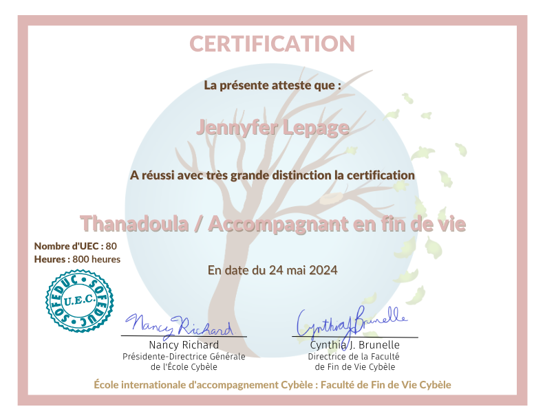 photo diplome Lepage jennyfer