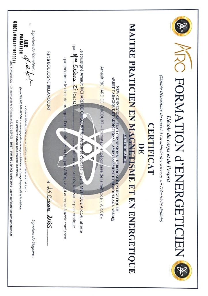 photo diplome Au jardin des lumières