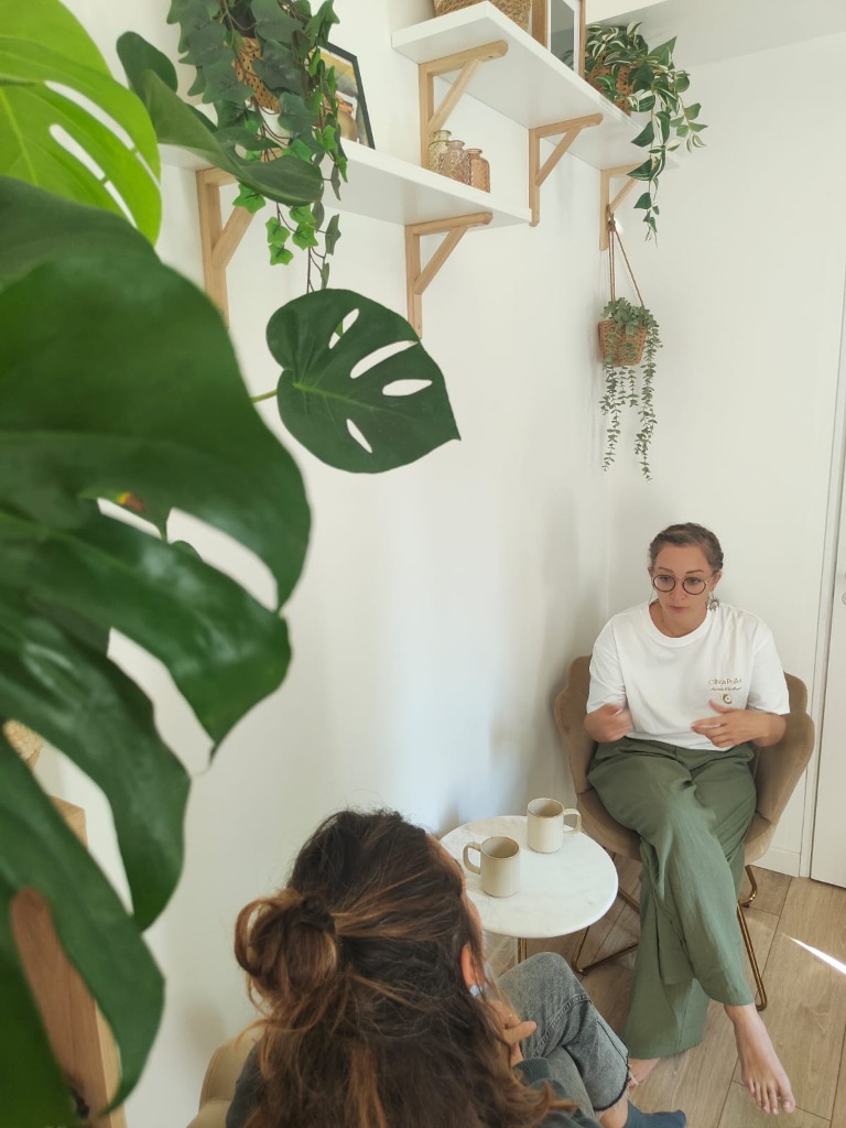 photo activite Olivia Pollet, au cœur de la vibration