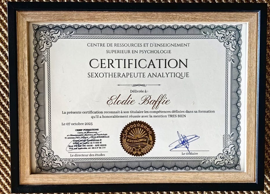 photo diplome Elodie BAFFIE