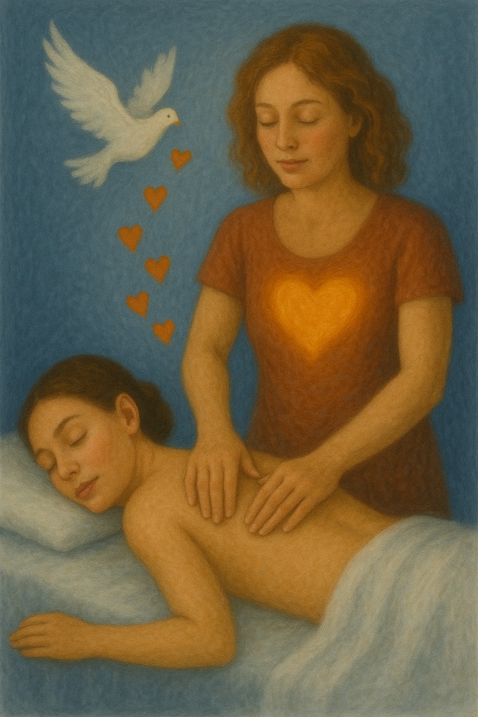 photo seance Léa Durand – Relaxologue & Soins énergétiques – Ha