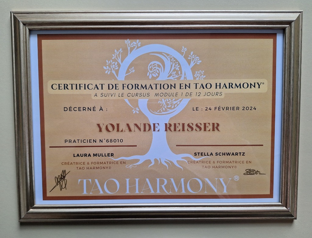 photo diplome Yolande REISSER