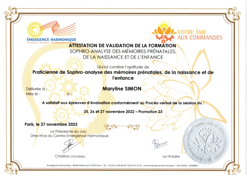 photo diplome Préviviscence