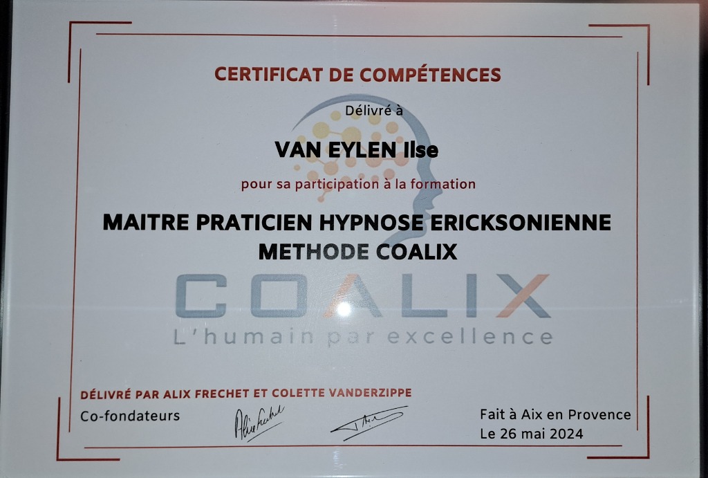 photo diplome VAN EYLEN