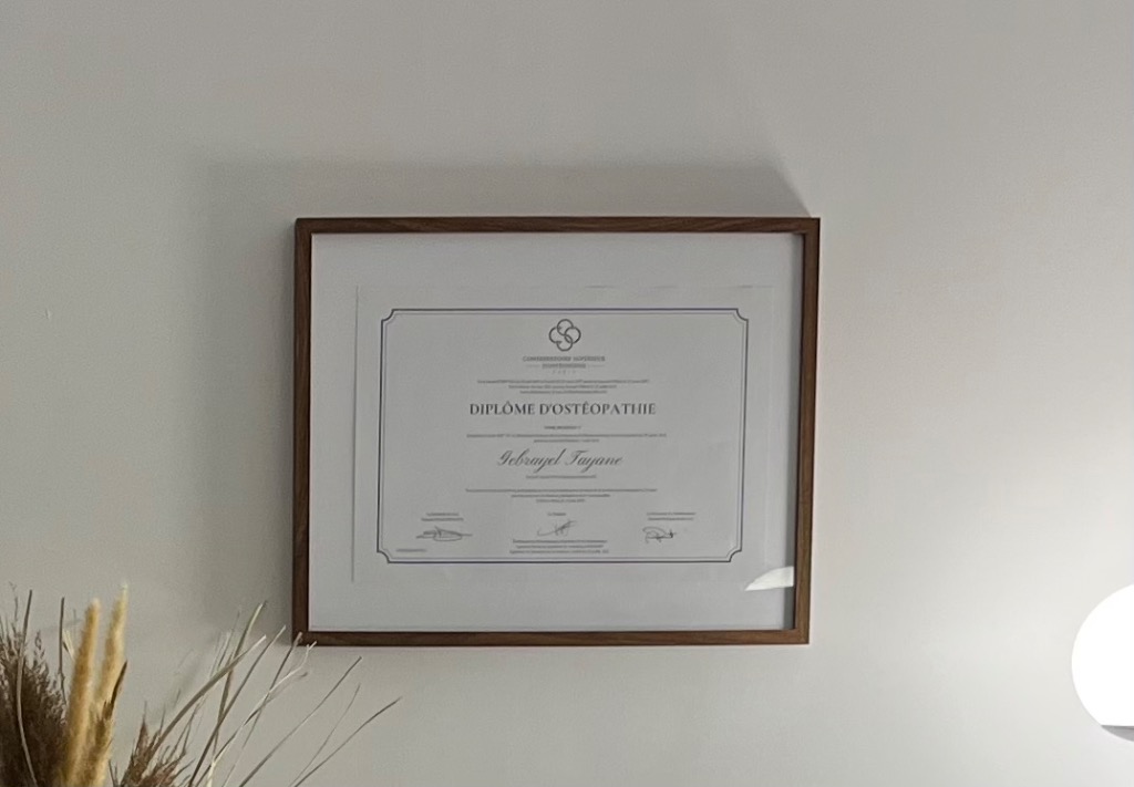 photo diplome Gebrayel TAYANE