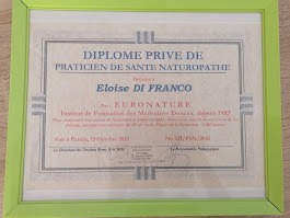 photo diplome Eloïse DI FRANCO