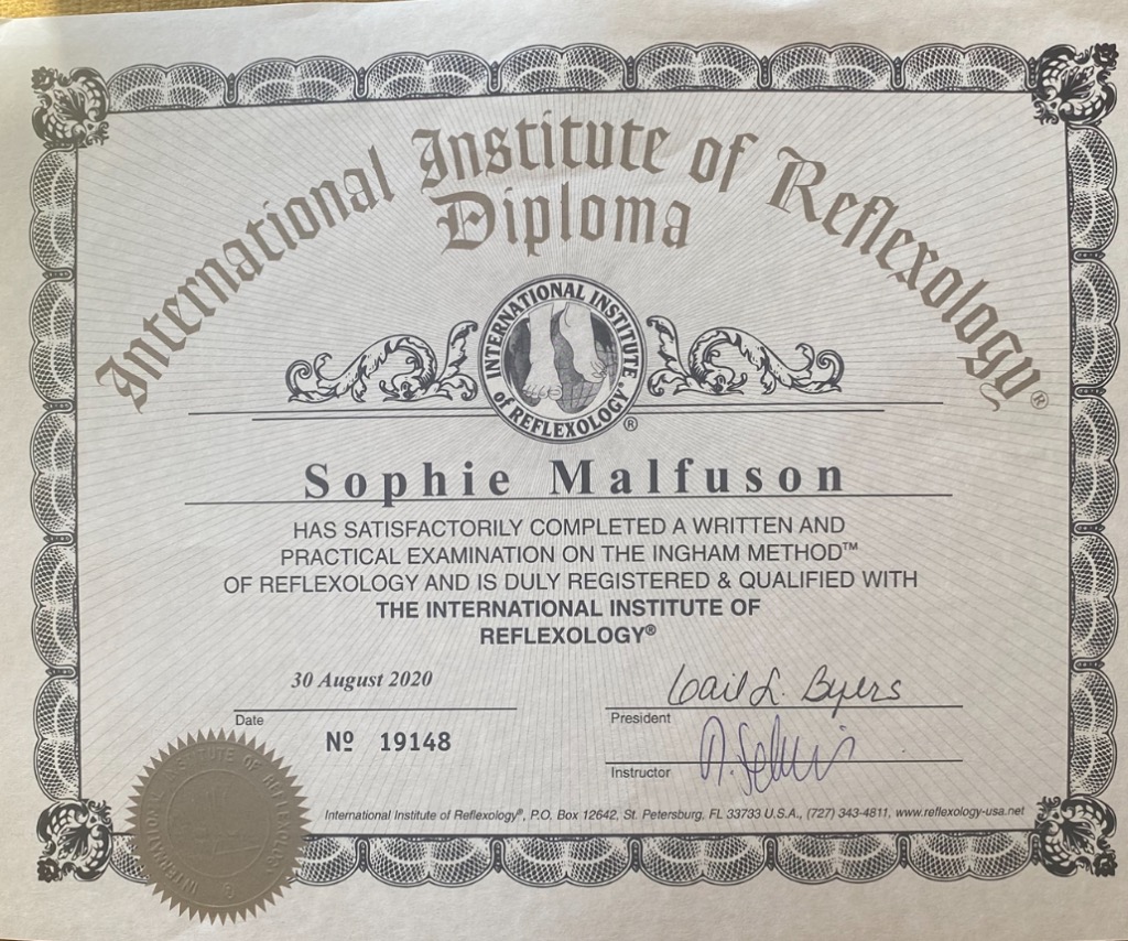 photo diplome Sophie Malfuson