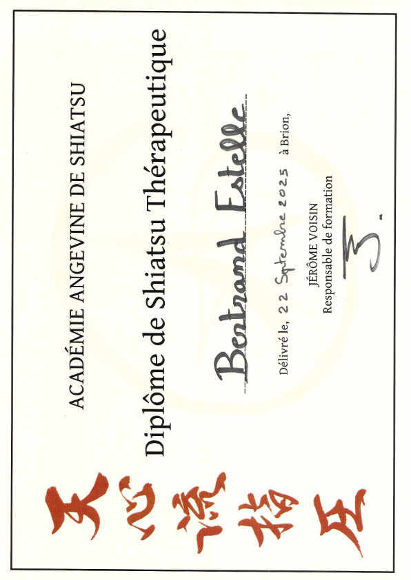photo diplome Estelle Bertrand