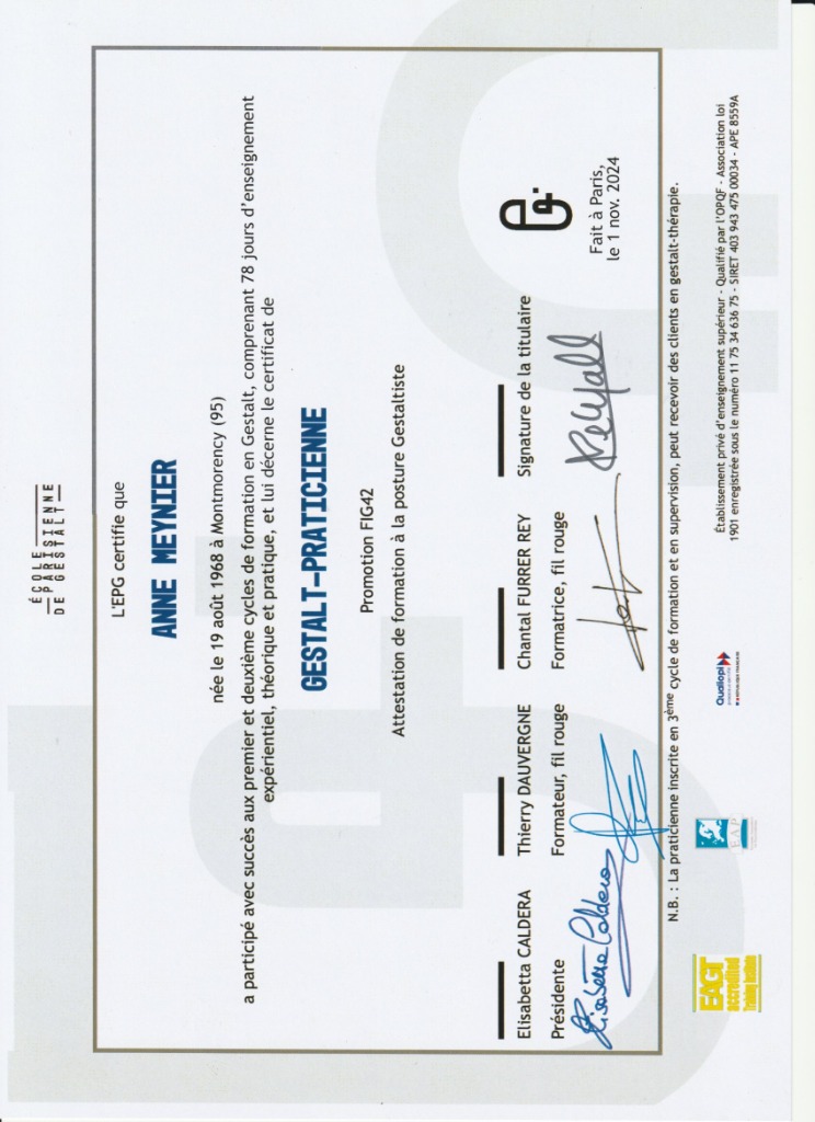 photo diplome Anne MEYNIER