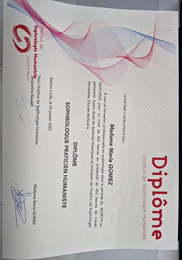 photo diplome Mary Gomez