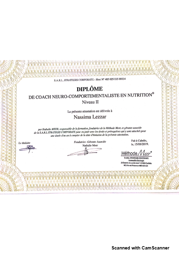 photo diplome ElleNess