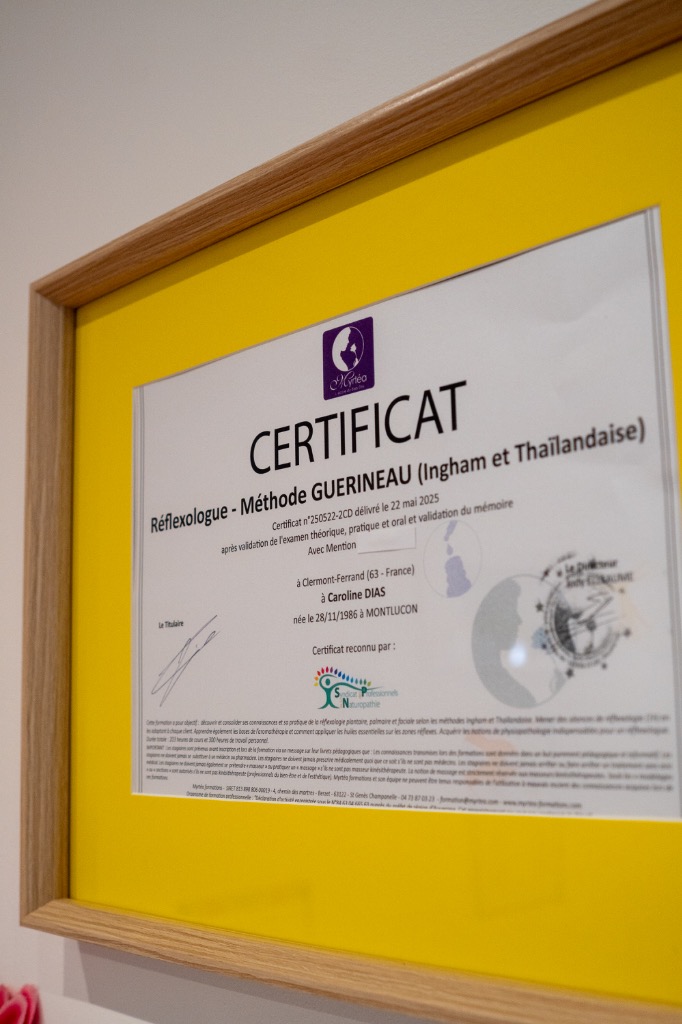 photo diplome Caroline Dias ( Rainbows and Roses )