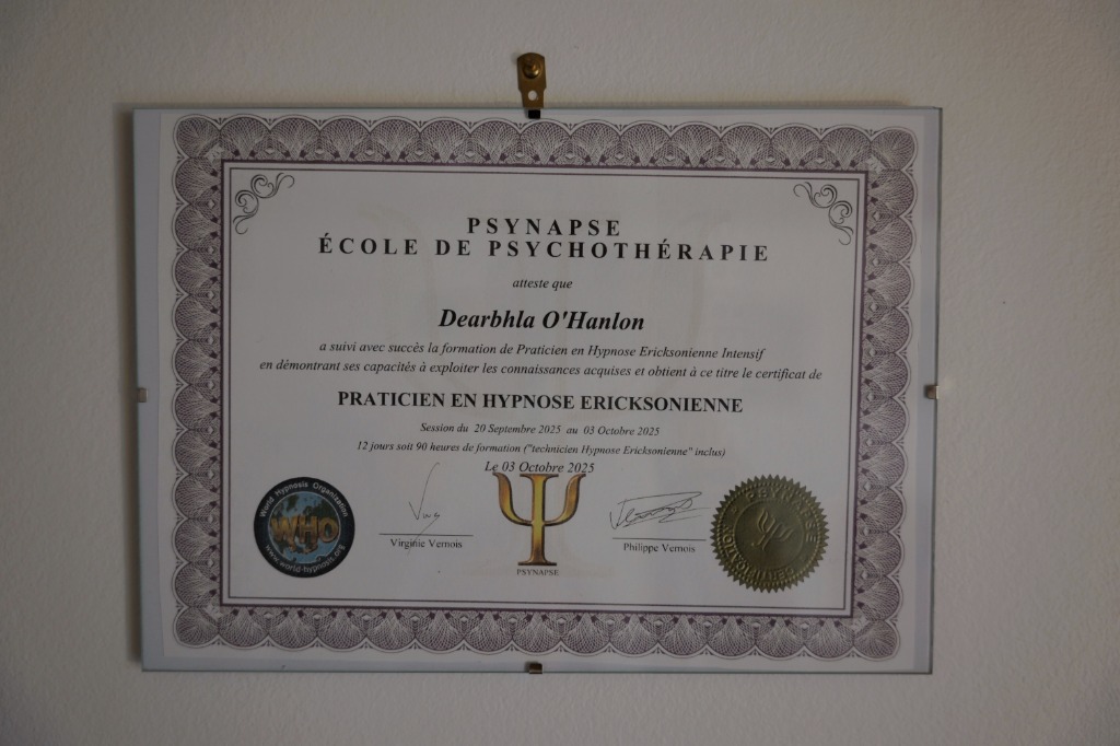 photo diplome Dearbhla O’Hanlon