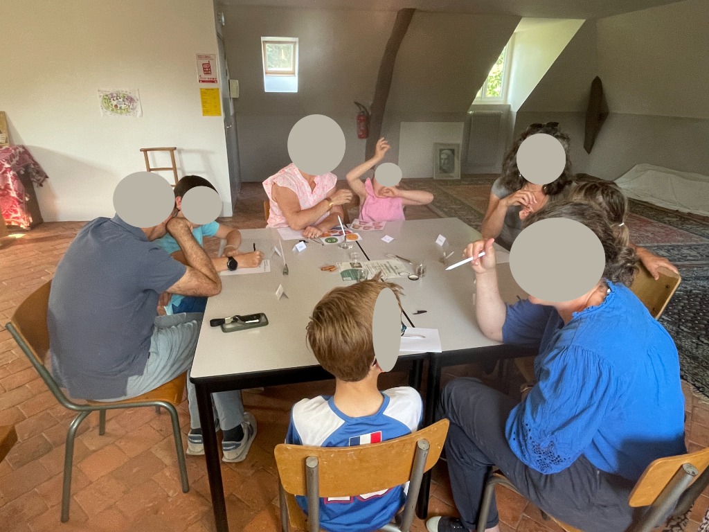 photo activite Marie-Dominique Joly. TCC et Art-thérapie