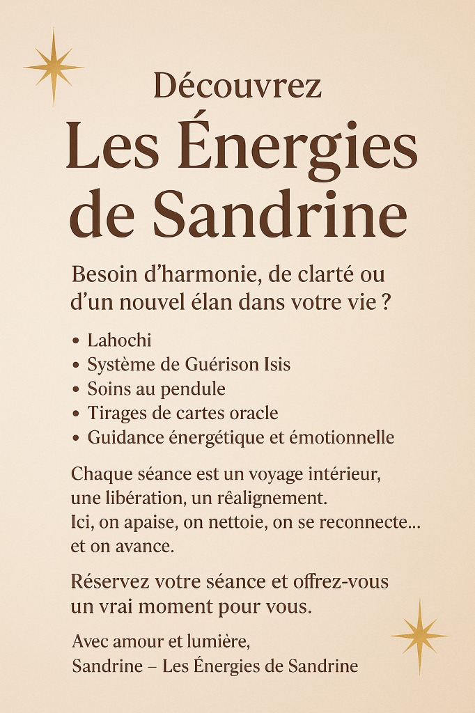 photo cabinet LES ÉNERGIES DE SANDRINE