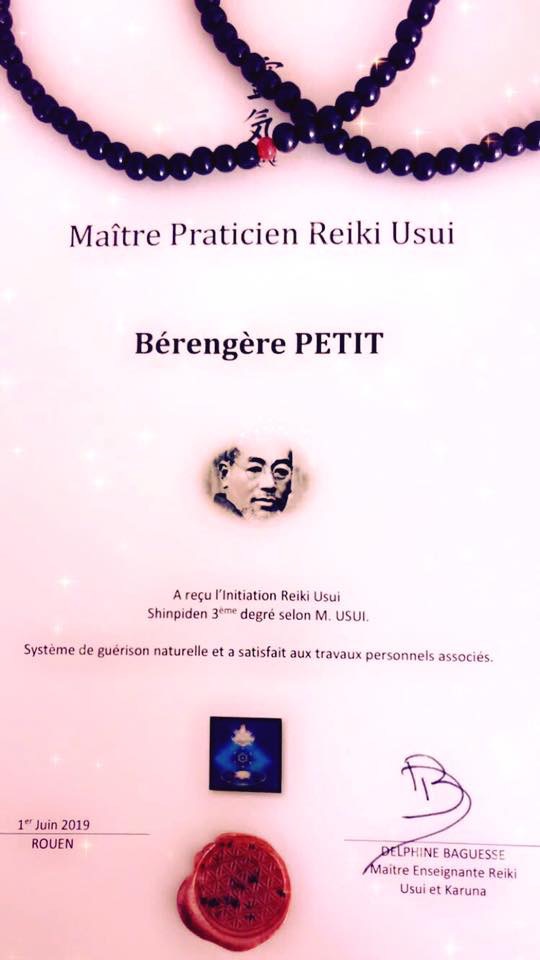photo diplome Bérengère Petit