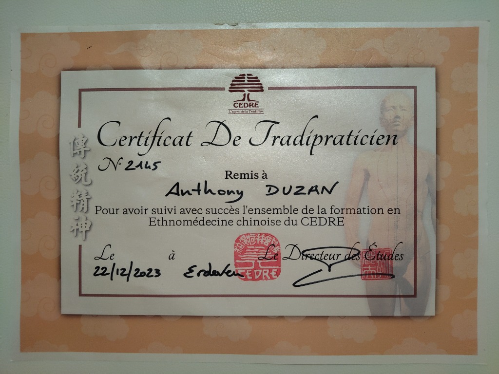 photo diplome Anthony Duzan 