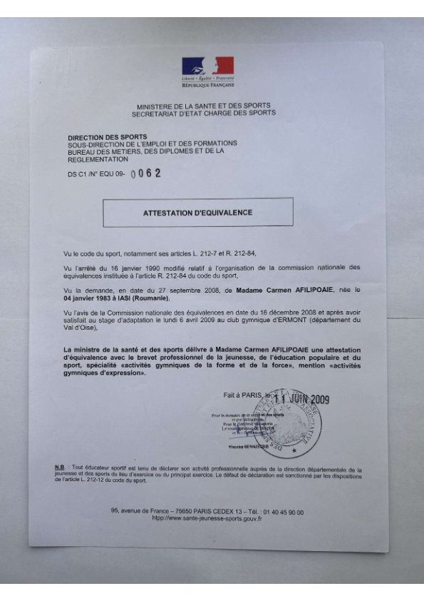 photo diplome Healthy mind and body