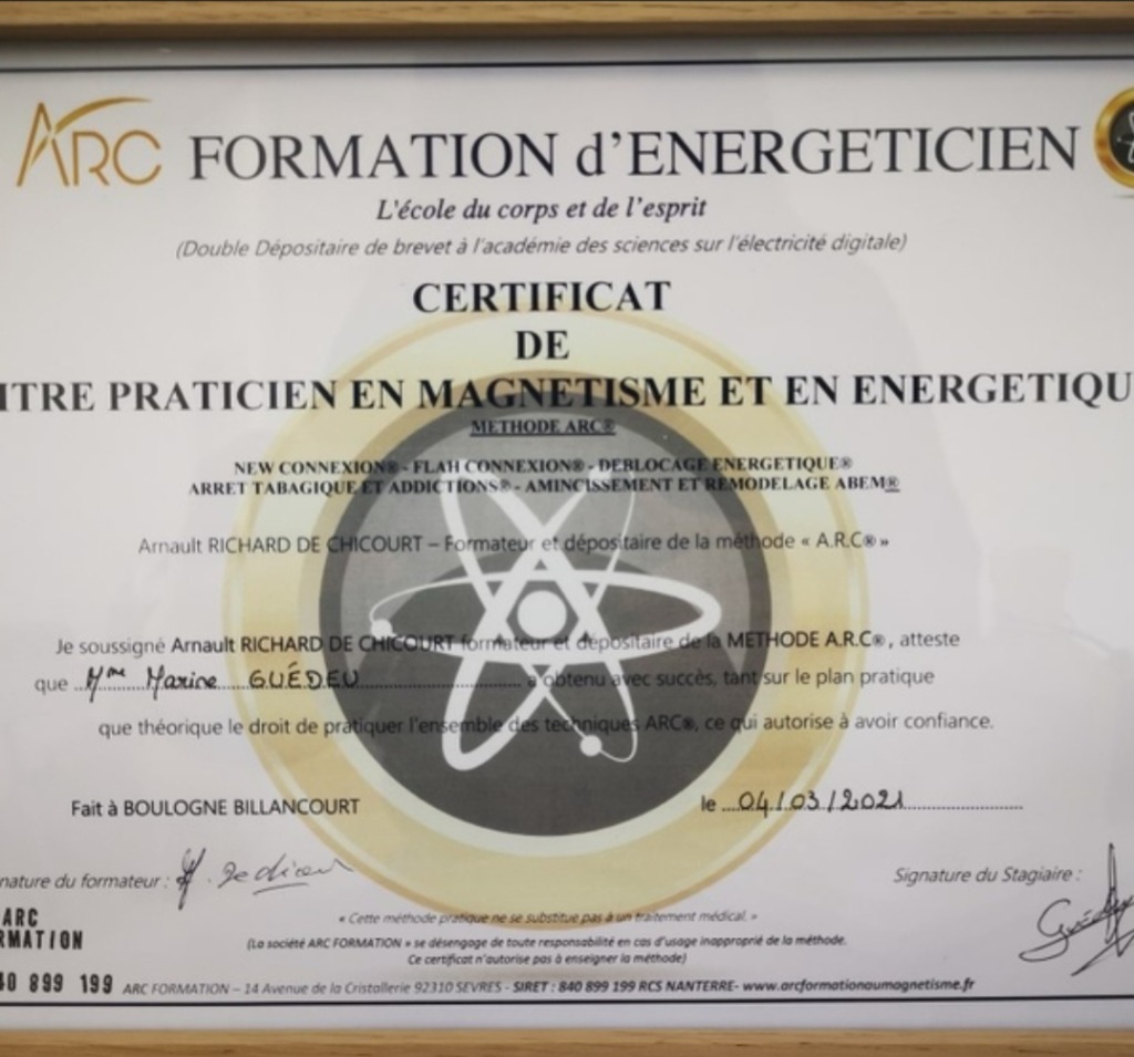 photo diplome Marine Guédeu