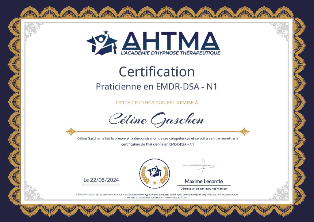 photo diplome Celine Gaschen