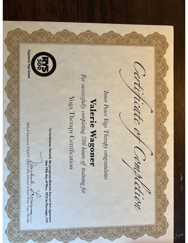 photo diplome Valérie Gaudon-Sipprenay