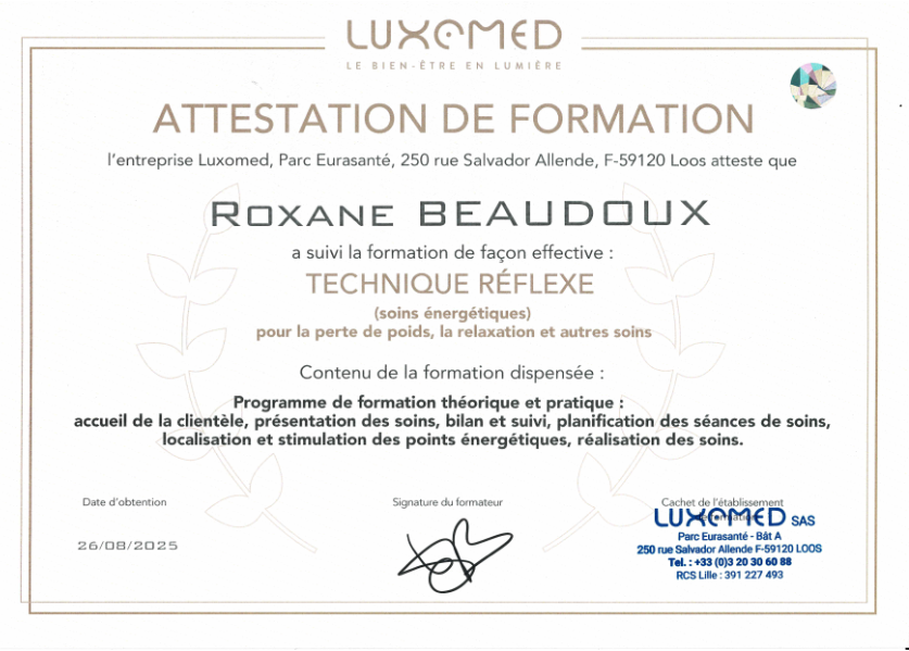 photo diplome Studio Luxo