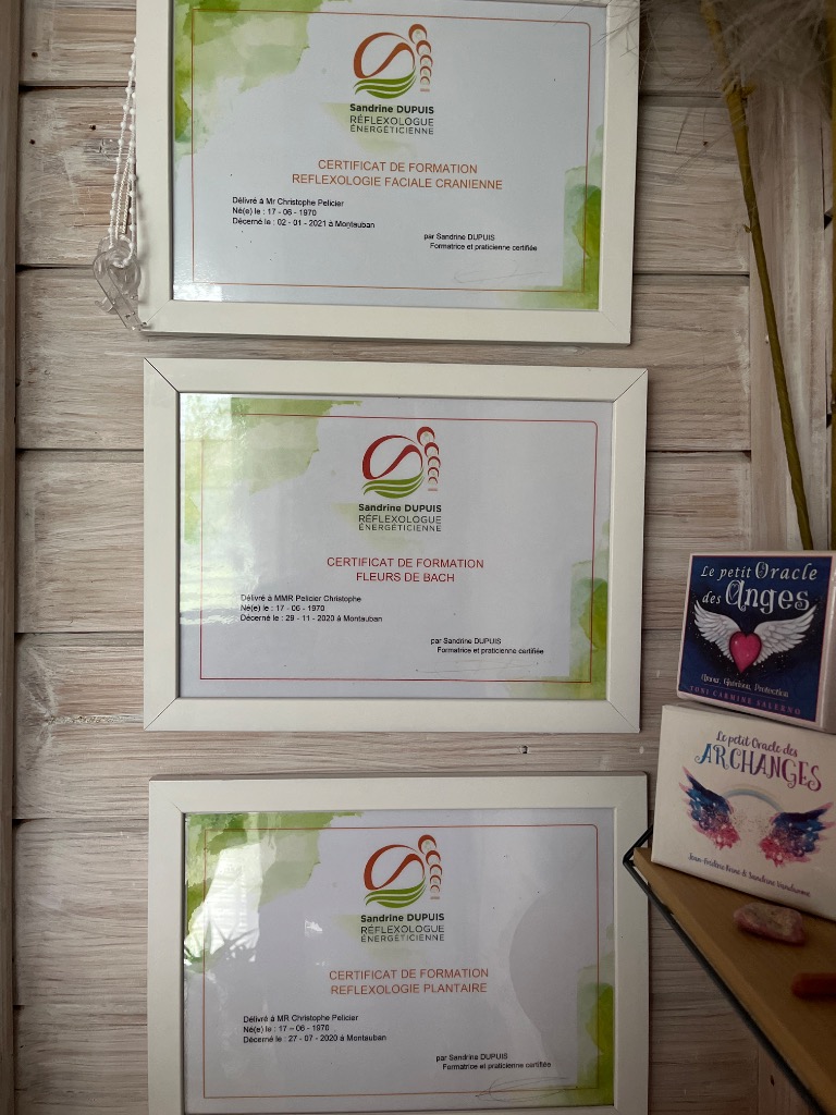 photo diplome Christophe PELICIER